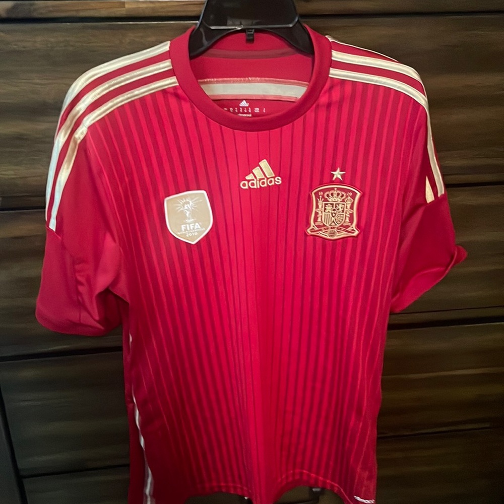 Adidas 2010 FIFA World Champions Men’s Spain Jersey